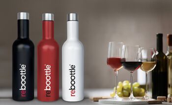 reboottle® 750ml THERMO RED - Bouteille pour boisson sostenible 3