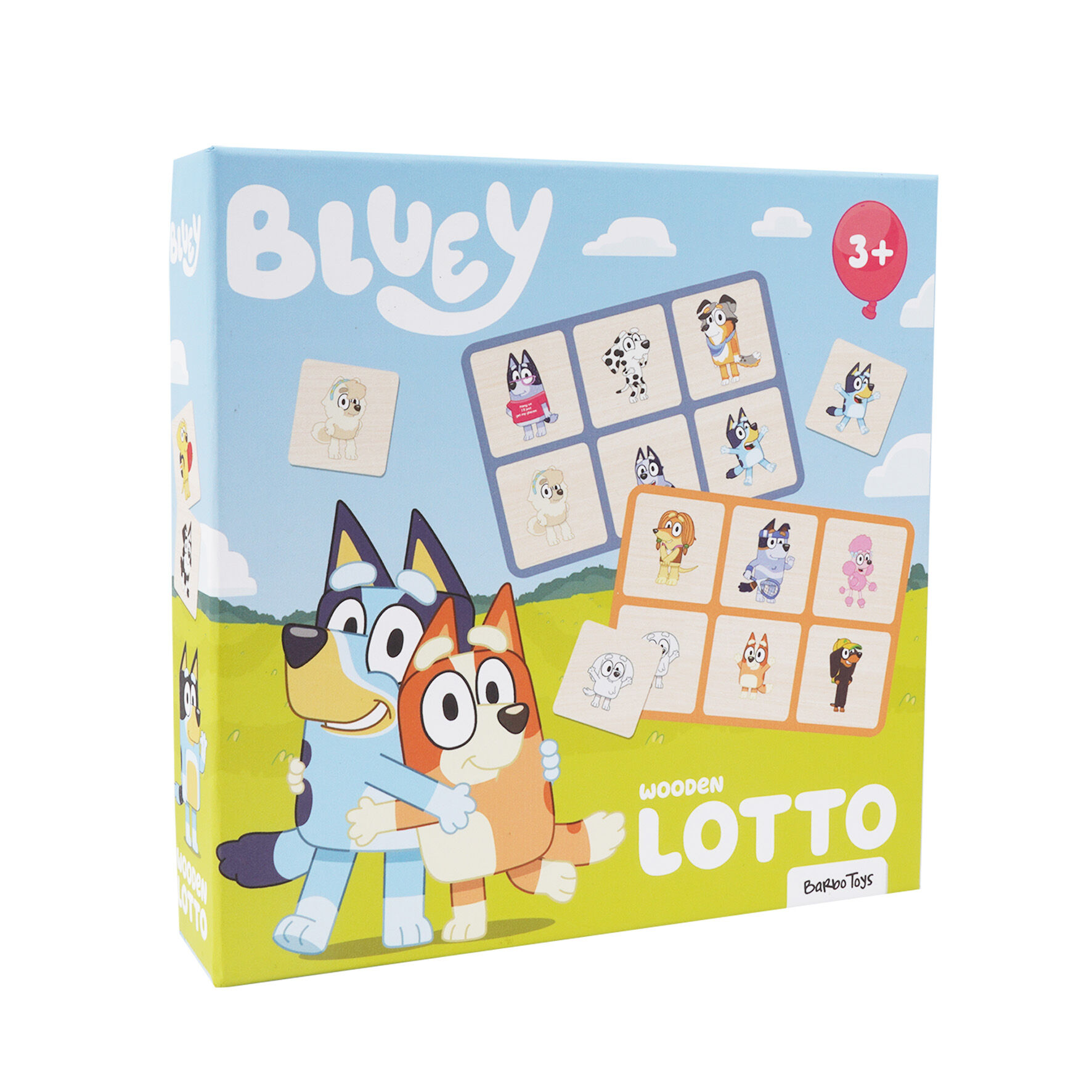 Bluey - Loto en bois