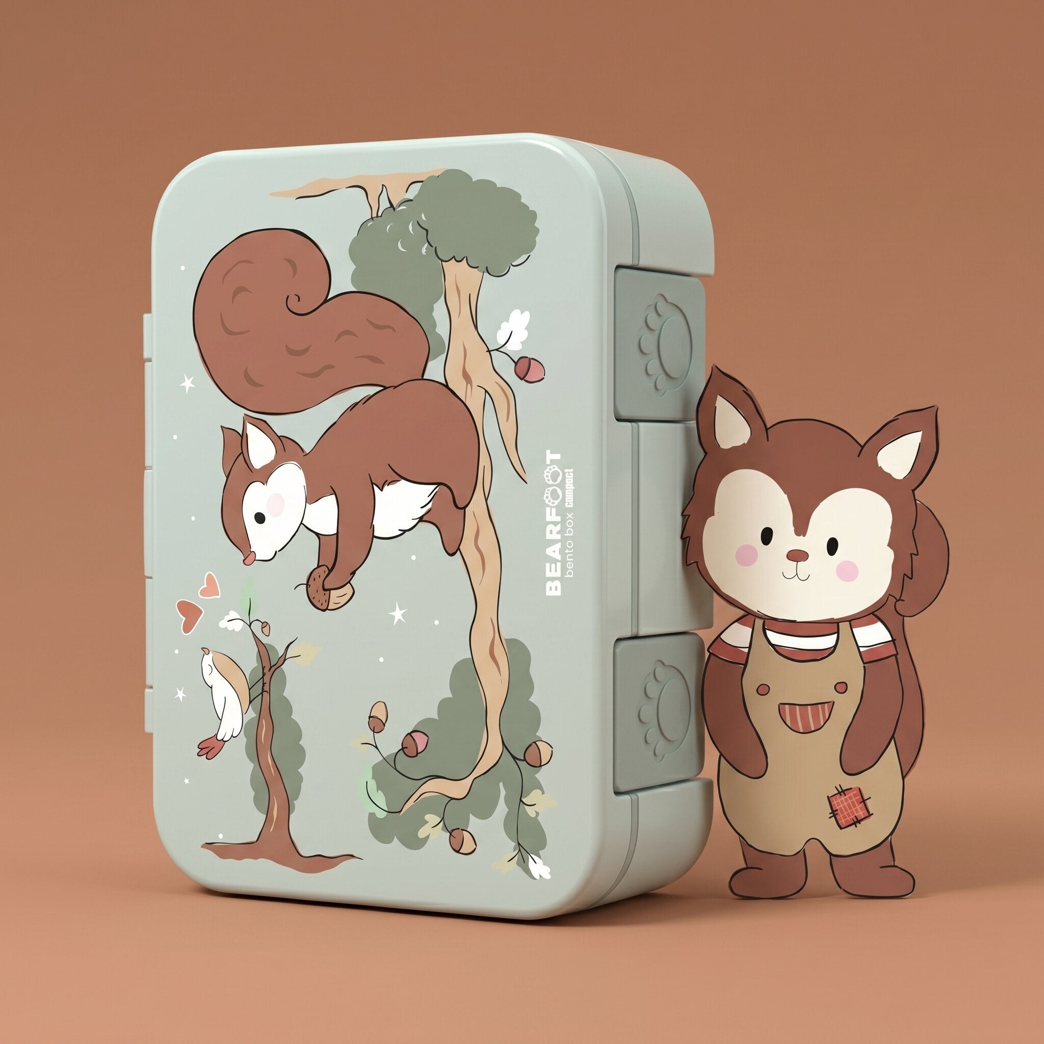 Fiambrera con compartimentos, ligera - Squirrel Sage