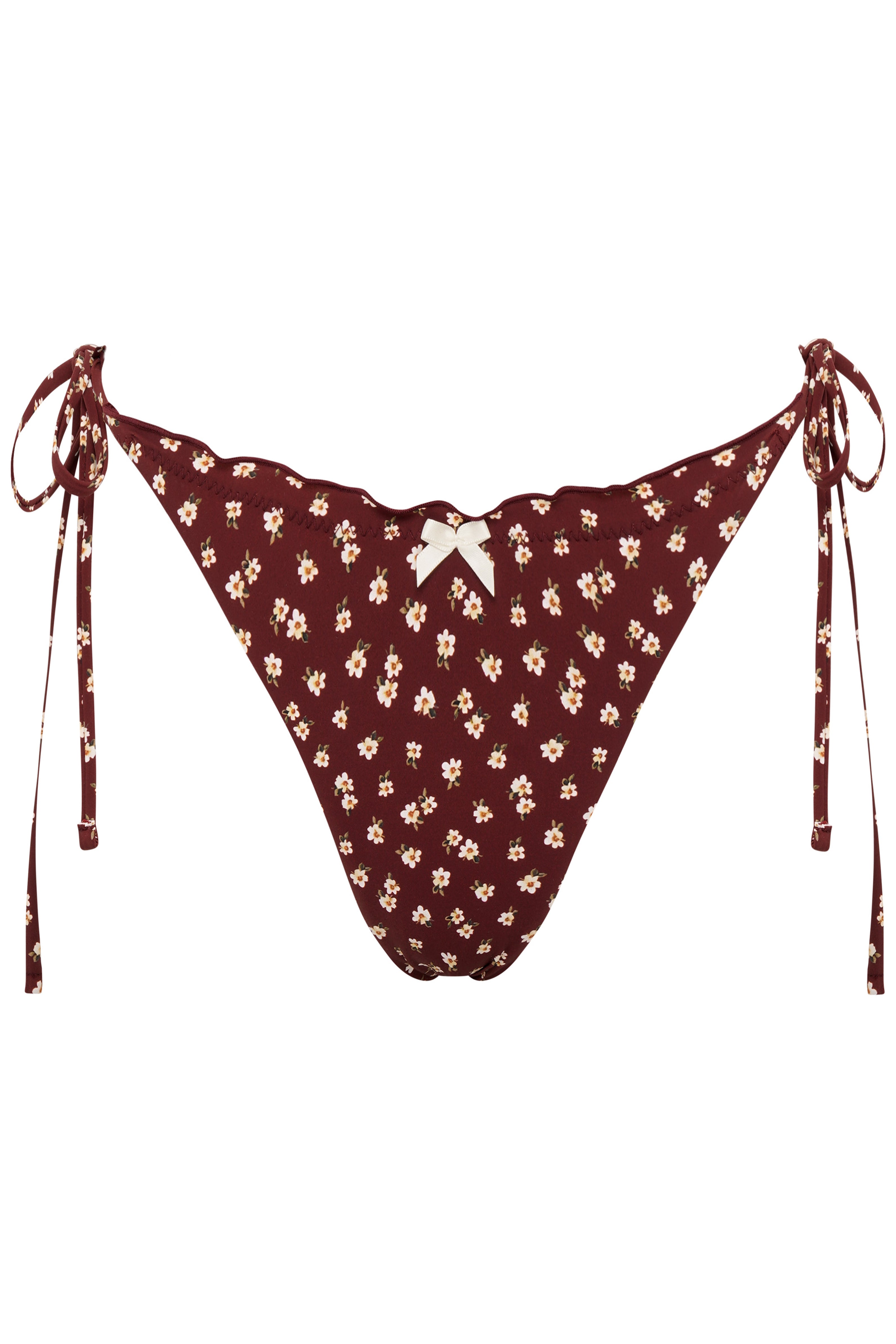 Samt-Martini-Bikinihosen