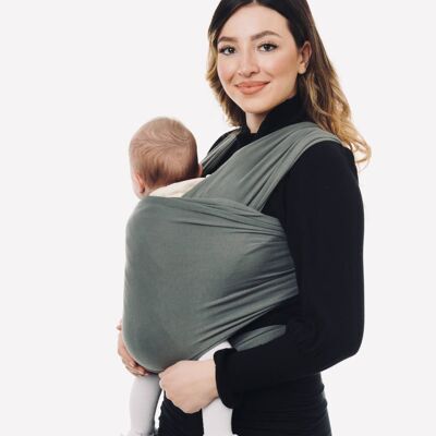 Oyster Grey Baby Sling Wrap