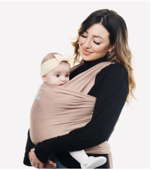 Mocha Cream Baby Sling Wrap