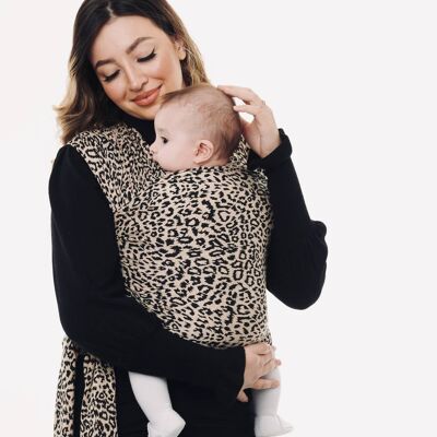 Leopard Baby Sling Wrap