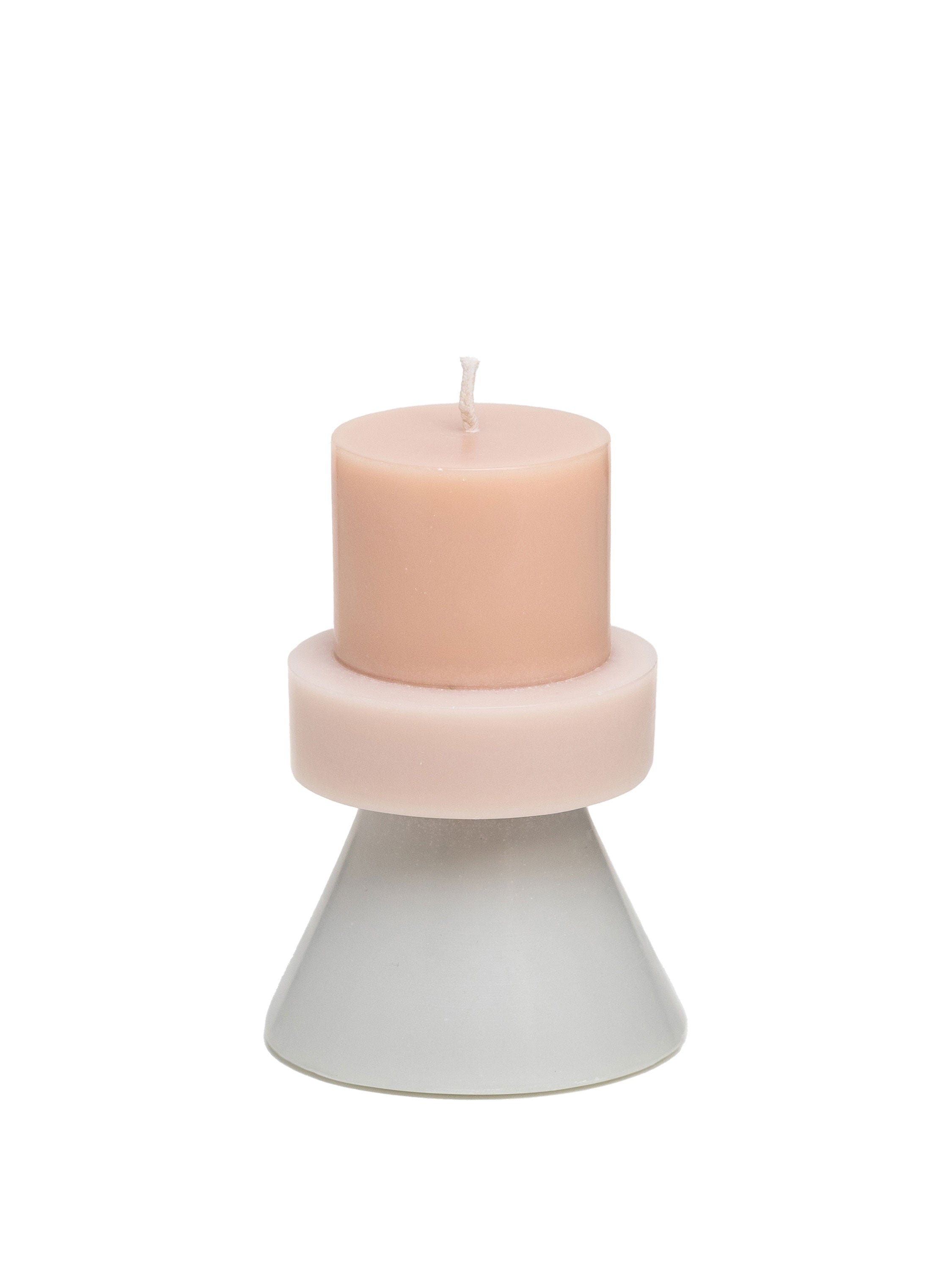 Mini-Duftkerzenstapel – Ecru / Eierlikör / Wolke