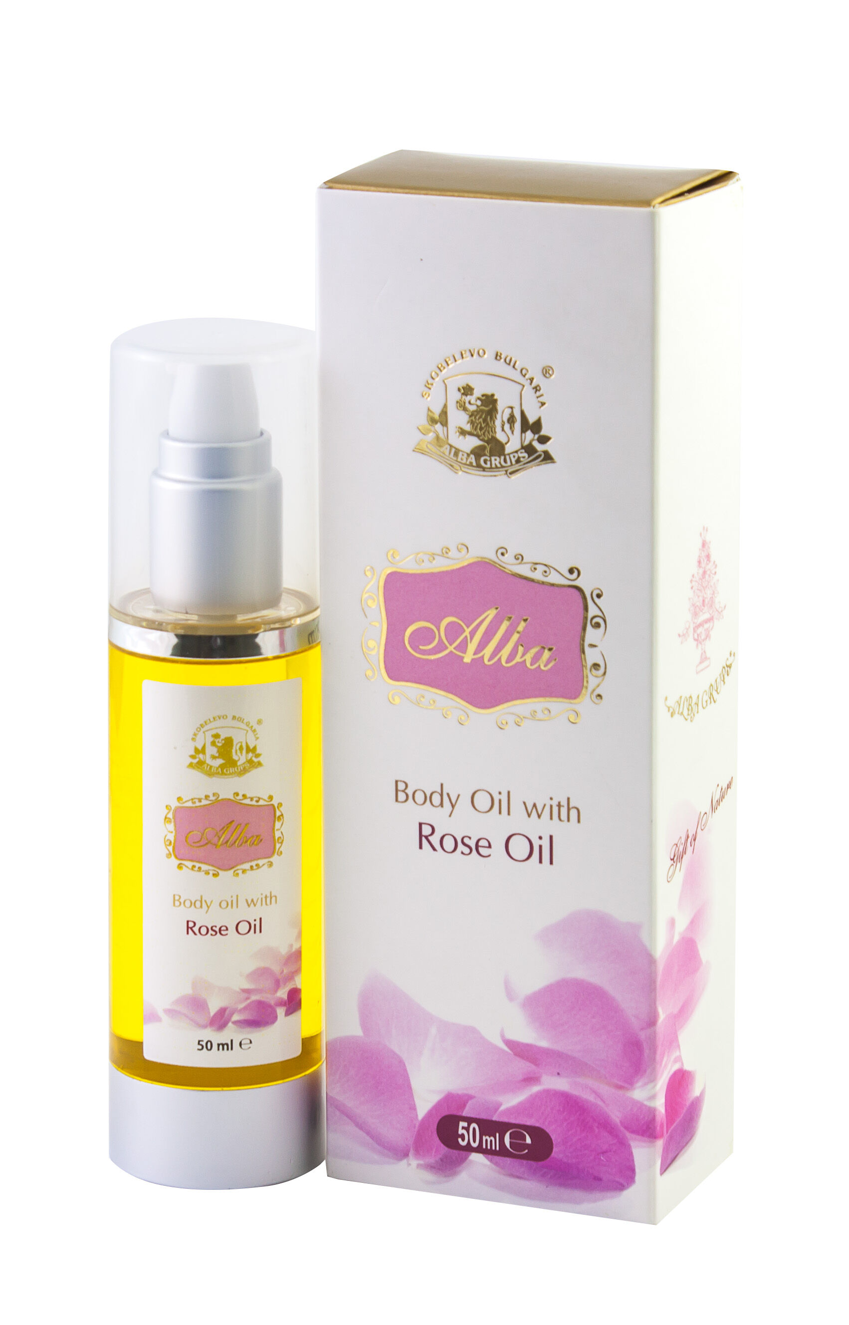 Luxurious Rose Absolute Body & Massage Oil — 100% Natural Aromatherapy — 50 ml