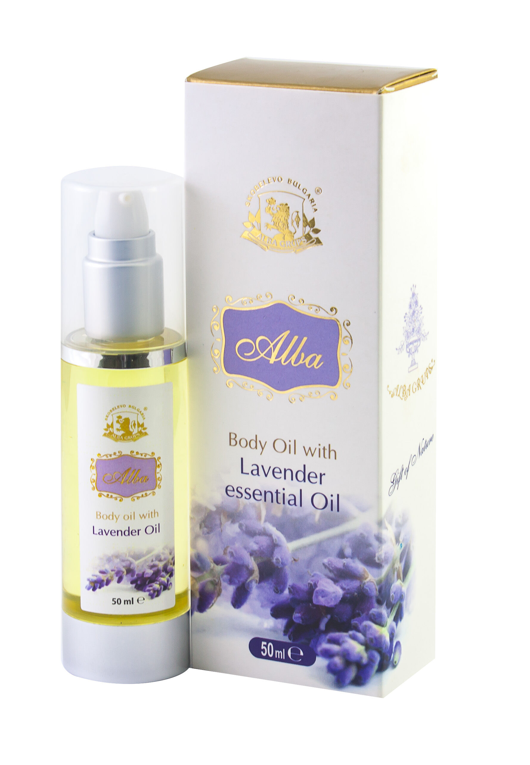 Soothing Lavender Essential Oil Body & Massage Oil — 100% Natural Relaxing Care — 50 ml