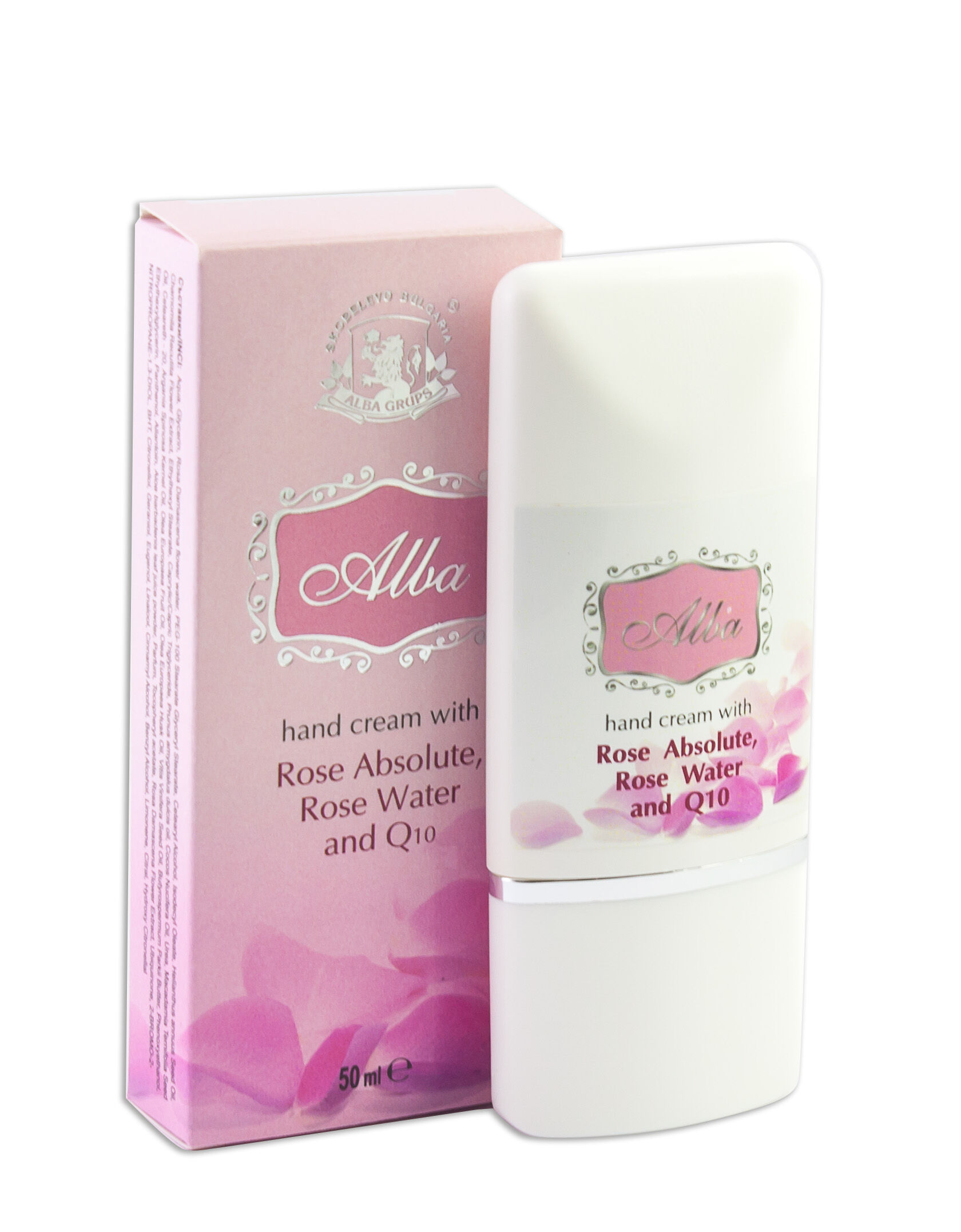 Anti-Aging Rose Absolute & CoQ10 Hand Cream — Intensive Nourishment — 50 ml