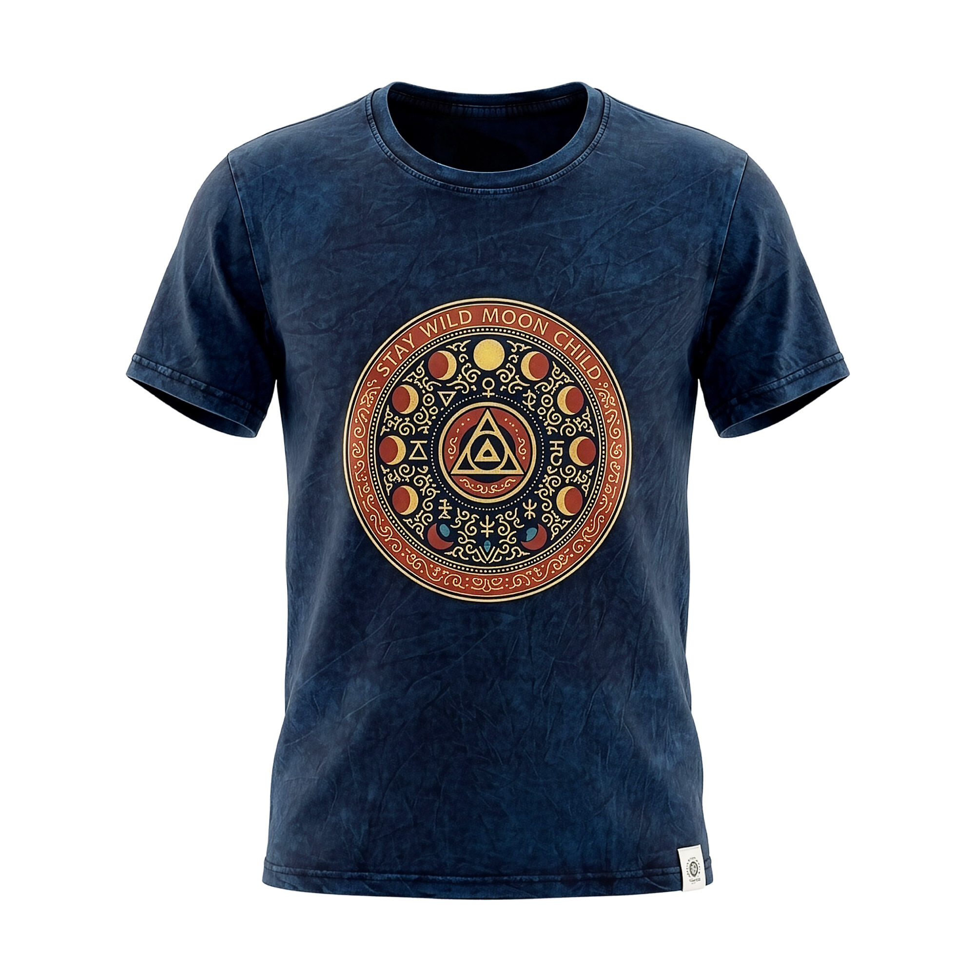 Camiseta Nomad Sari - Mantente Salvaje - Azul