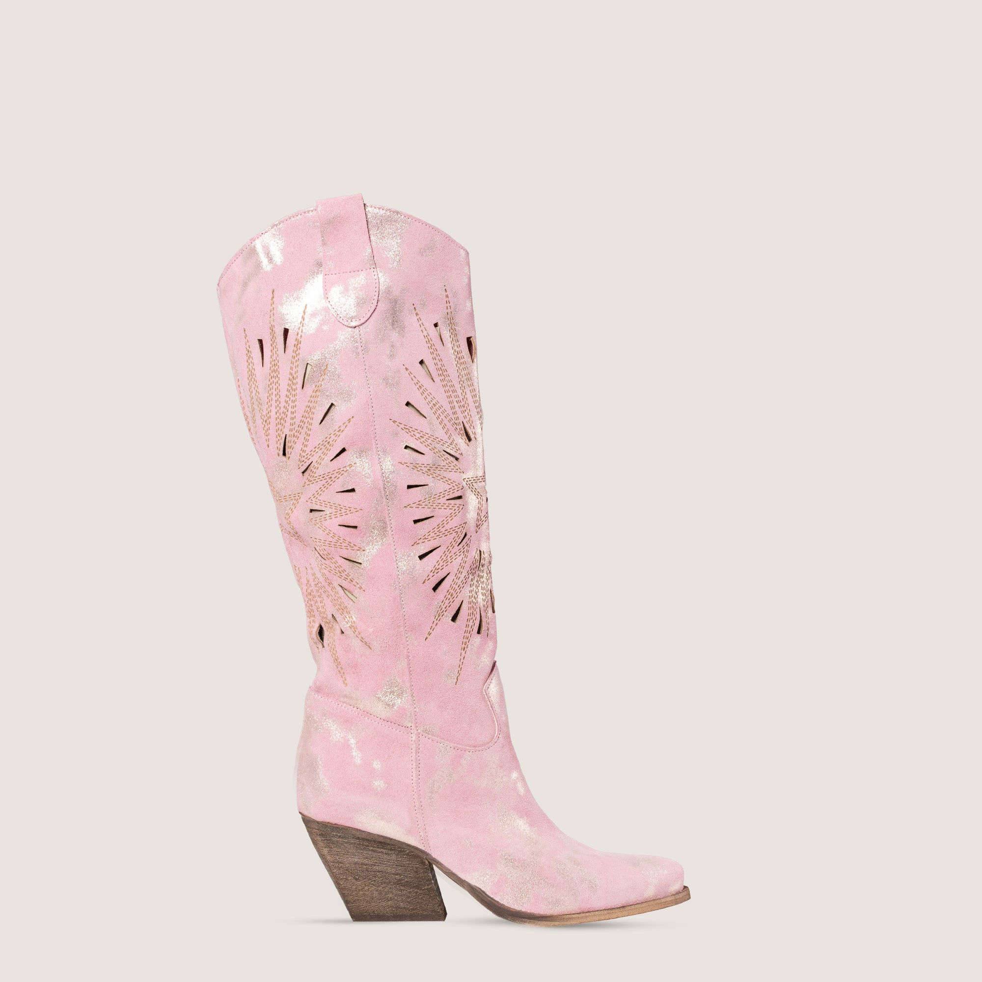 Stivali Texani Jade Shine Rosa