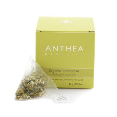 Organic chamomile plastic free tea bags