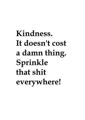 Gentilezza da cartolina sostenibile