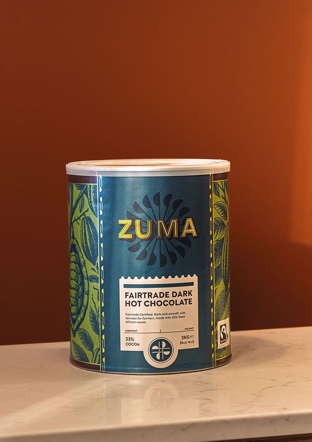 Zuma - Chocolate negro en polvo de comercio justo - 2 kg