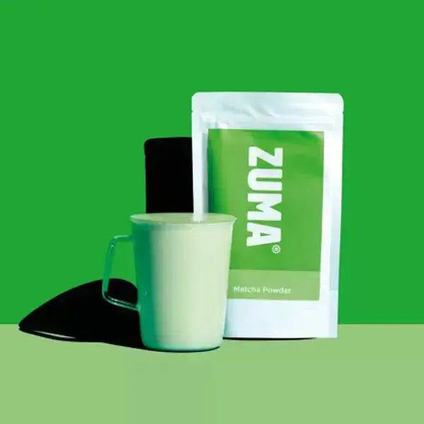 Zuma - Té verde matcha en polvo - 1 kg (10 x 100 g) - Vegano
