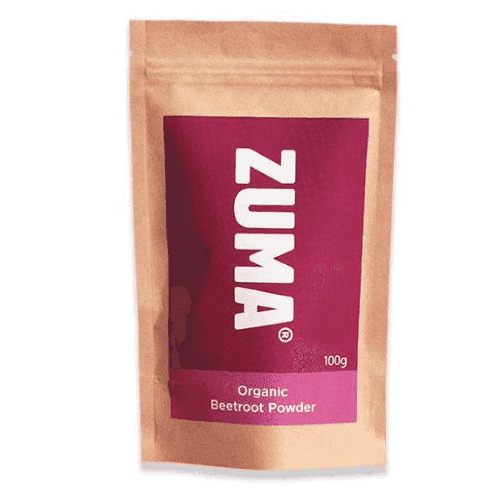 Zuma - Polvo de remolacha orgánica - 1 kg (100 g x 10) - Vegano