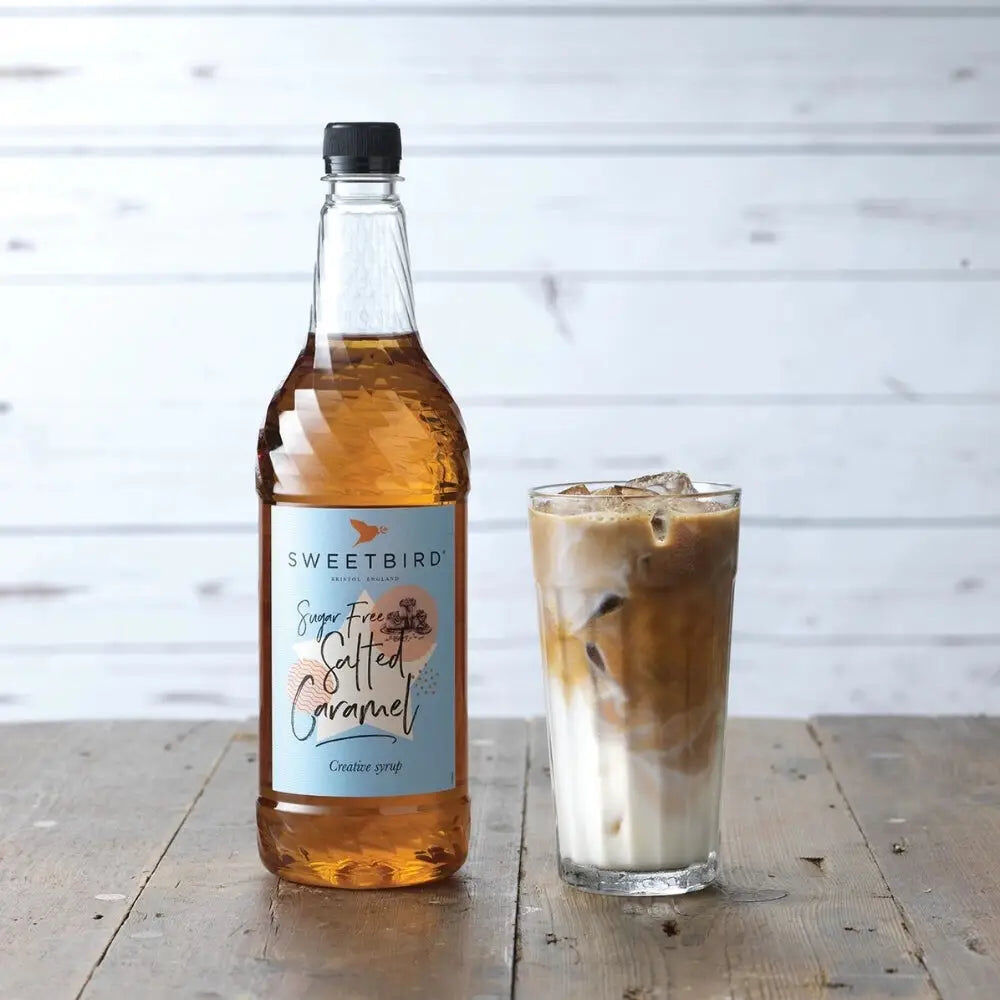 Sweetbird – Gesalzener Karamellsirup – Zuckerfrei