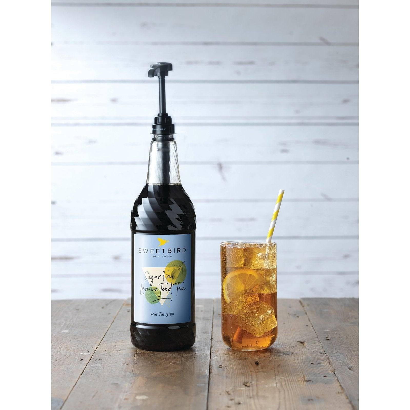 Sweetbird - Jarabe para té helado de limón - Sin azúcar