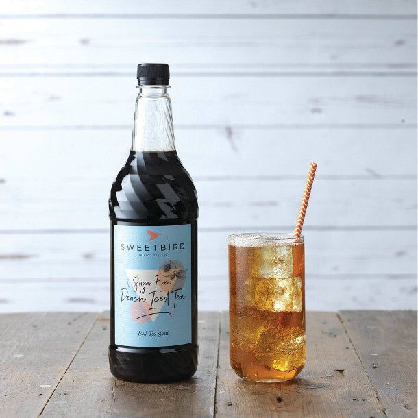 Sweetbird – Pfirsich-Eisteesirup – Zuckerfrei