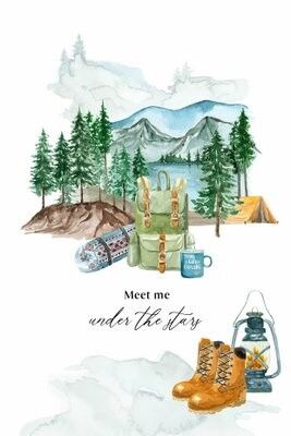 Carta sostenibile incontrami sotto le stelle