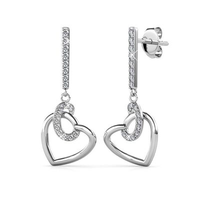 Pendientes Allure - Plata y Cristal I MYC-Paris.com