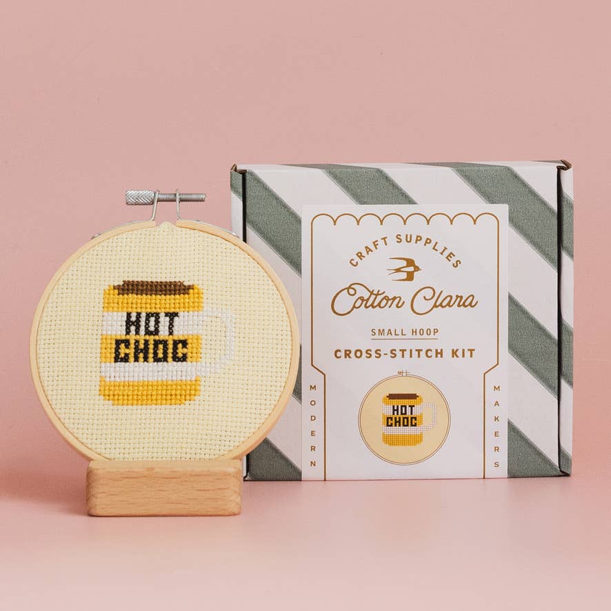Hot Chocolate Cross Stitch Kit