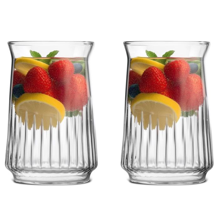 Szklanki wysokie 2 sztuki 400 ml Mia 2033