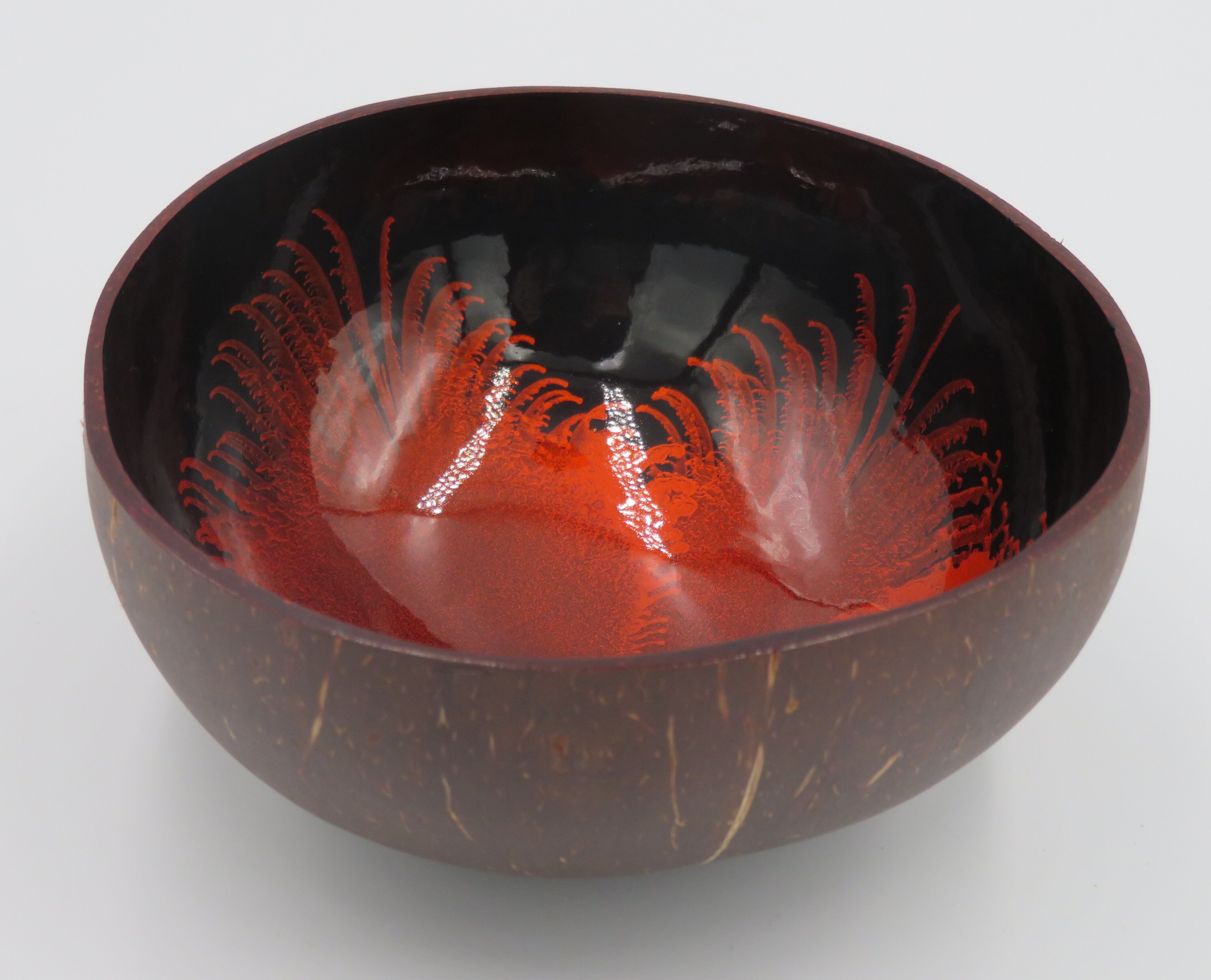 Orange coconut cup