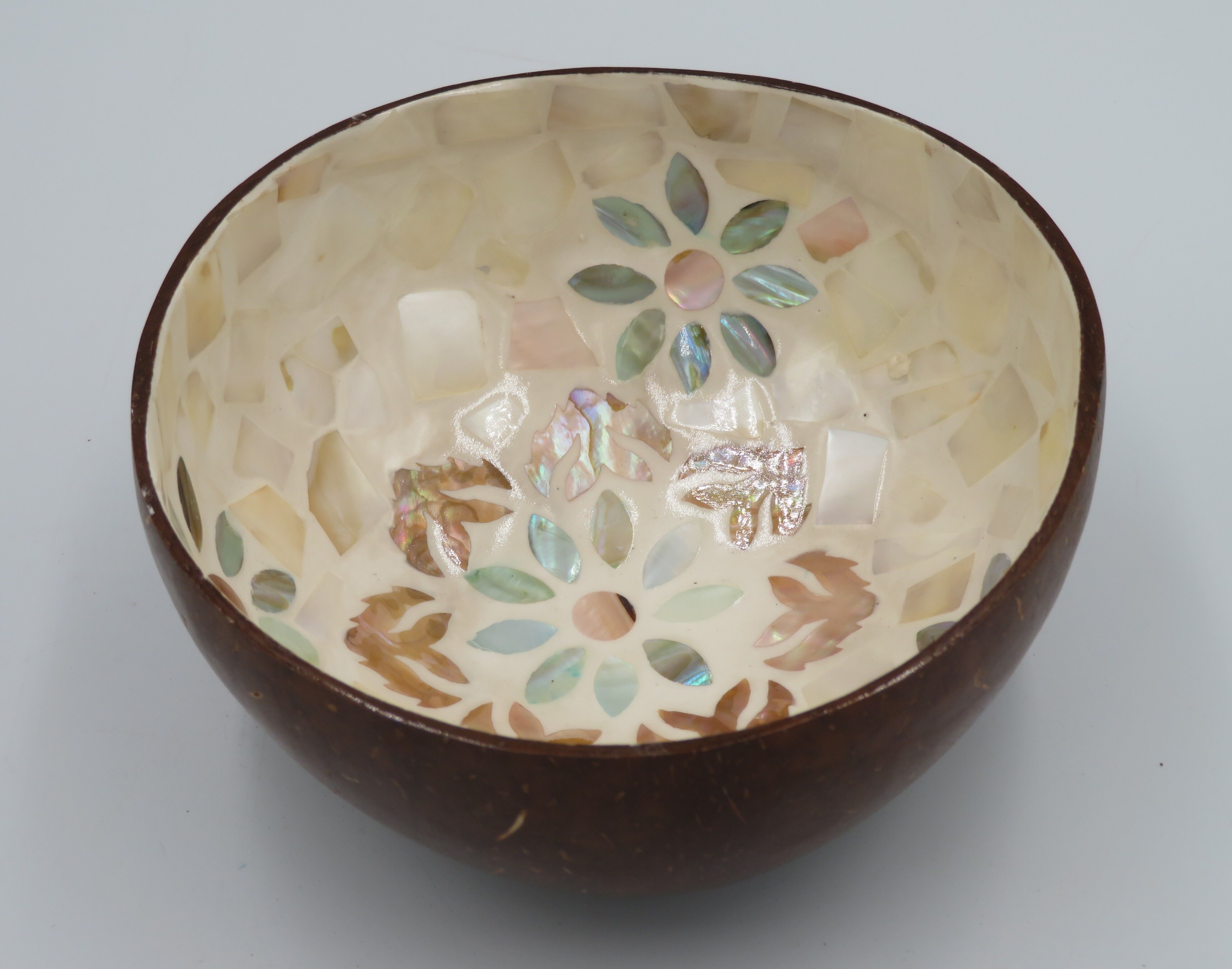 White coconut mix tub