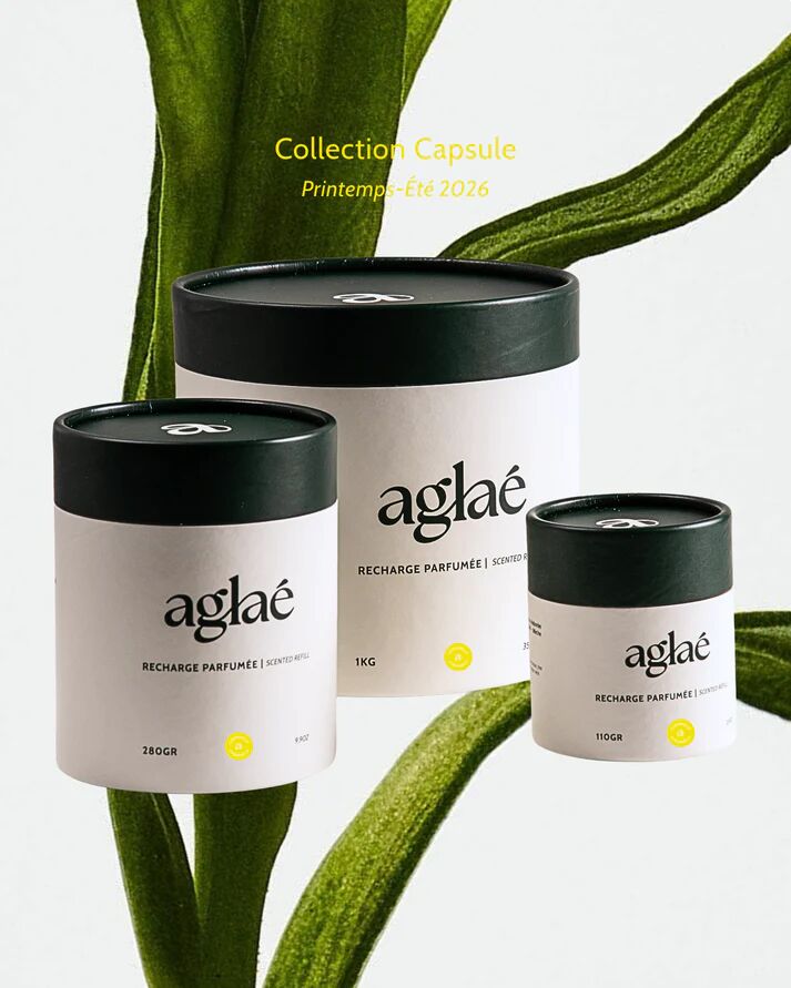 Citronella scented candle refill - summer collection