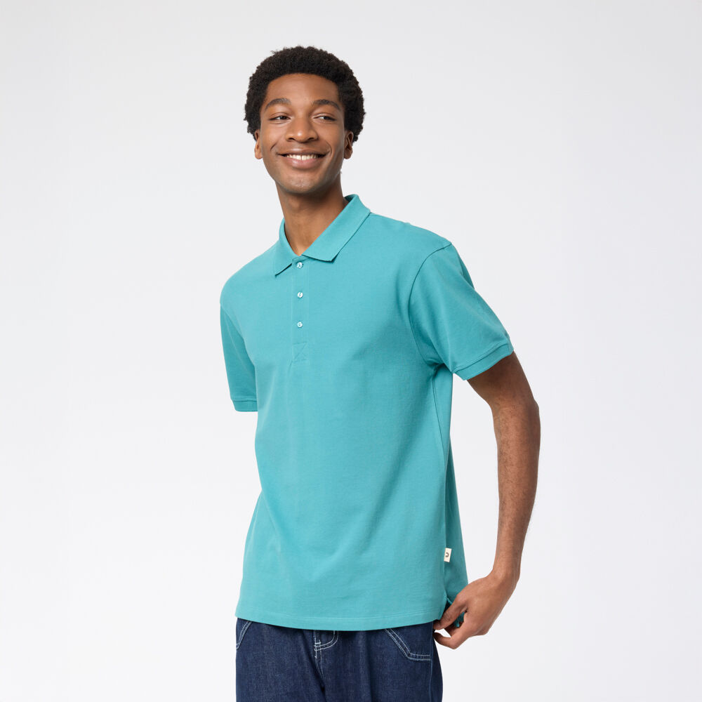 Anewa Tile Fair Trade Bio-Baumwoll-Poloshirt