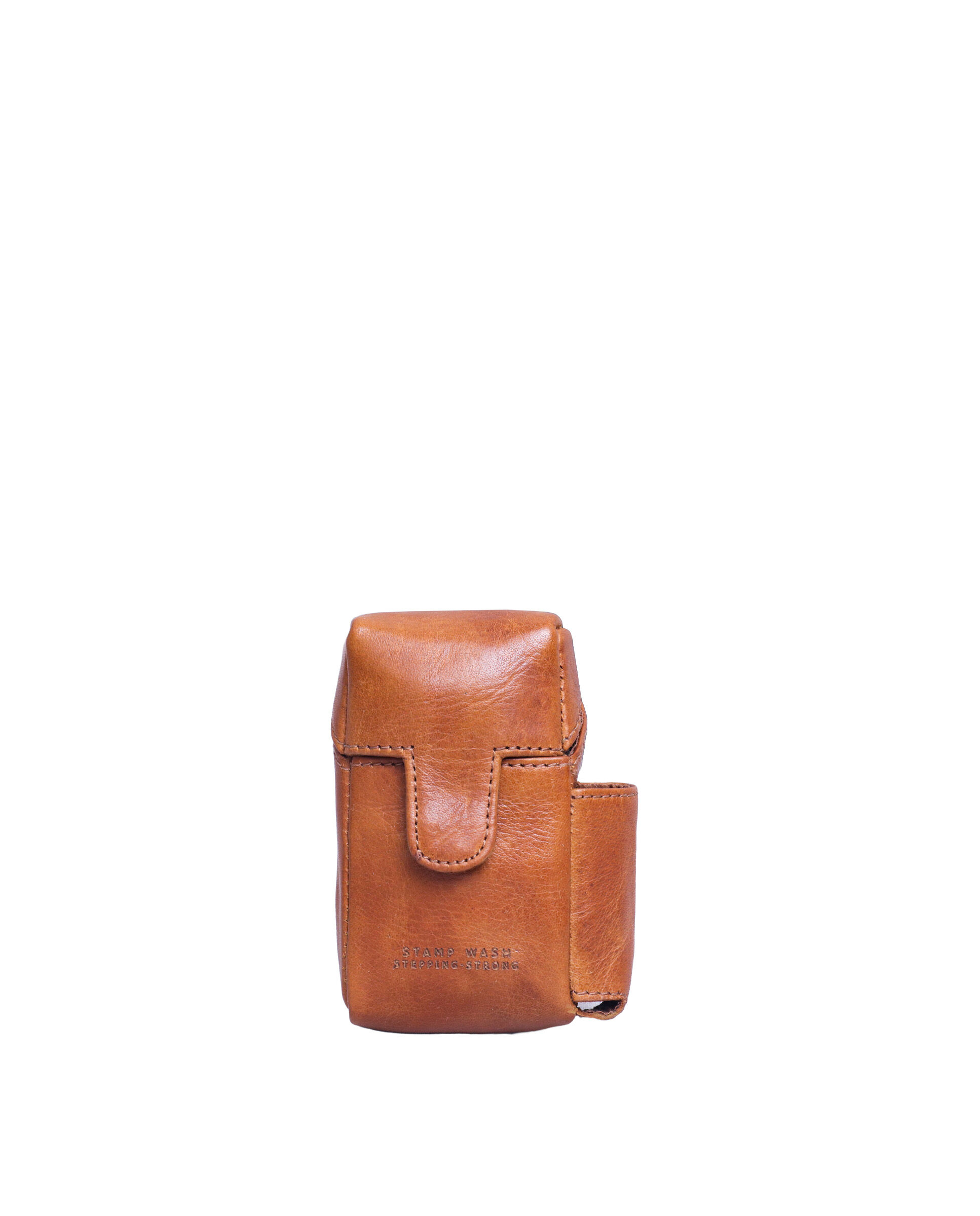 Washed leather cigarette case STAMP 99001
