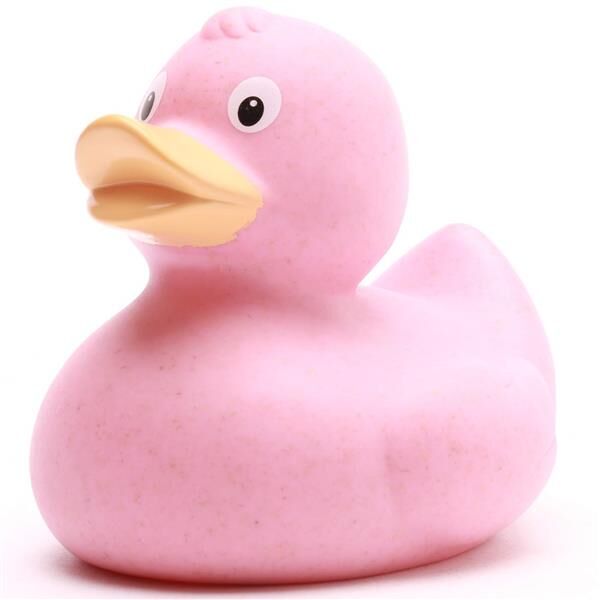 Eco-Badeente Hermine - Pink - Gummiente