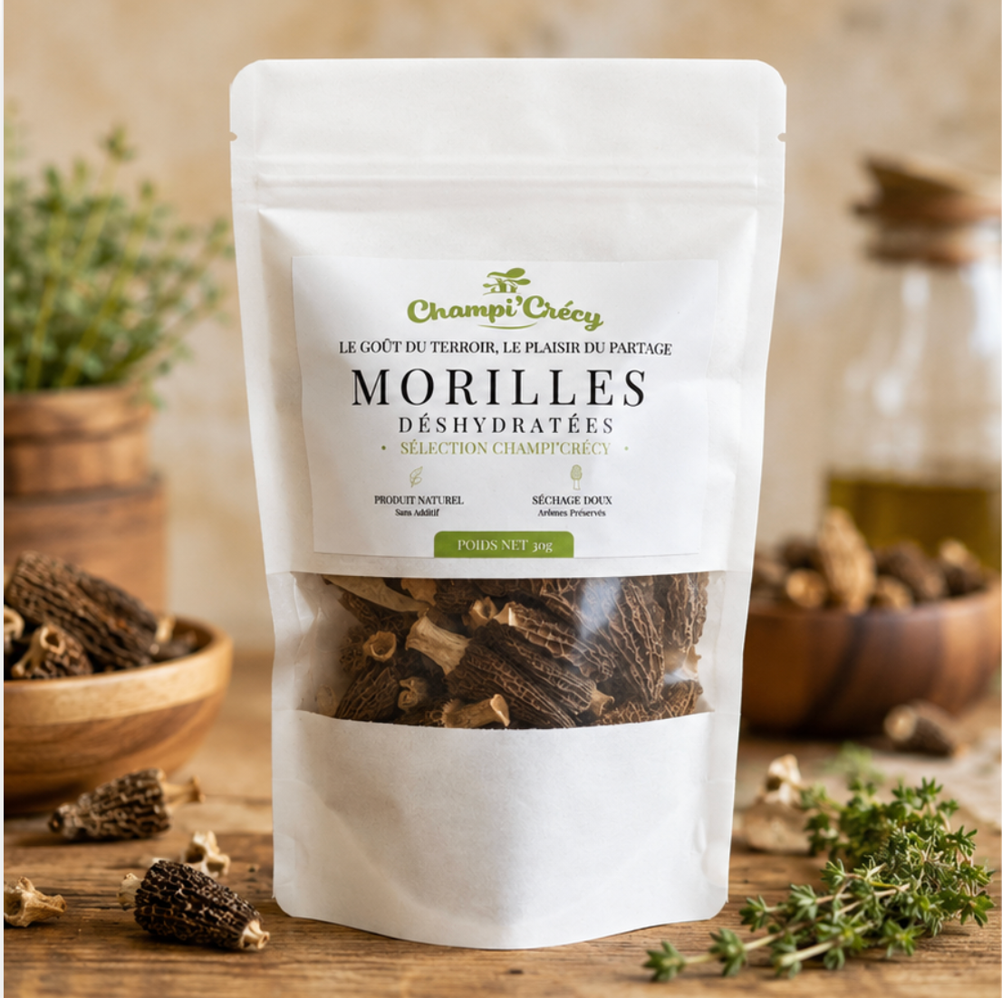 Morilles Déshydratée