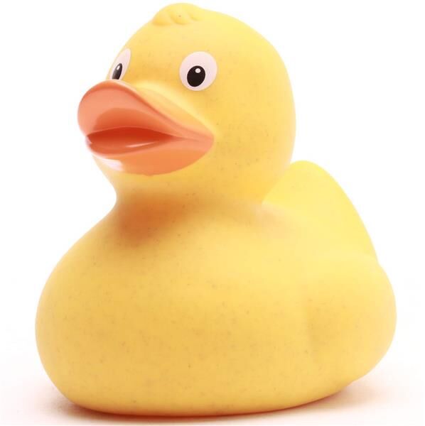 Eco Badeente Lenny - gelb – Gummiente