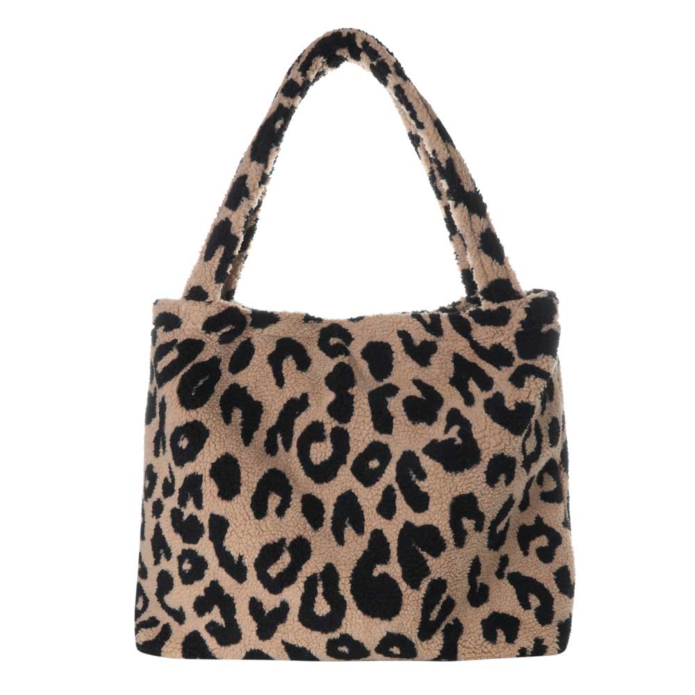 Teddy Mom Bag - Leopard Brown - Diaper bag