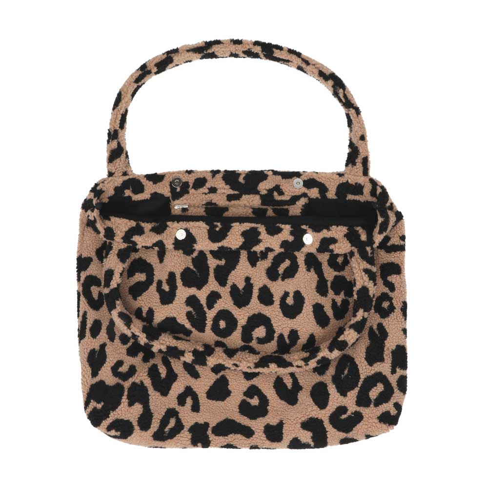 Teddy Mom Bag - Leopard Brown - Diaper bag