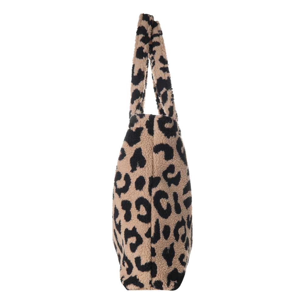 Teddy Mom Bag - Leopard Brown - Diaper bag