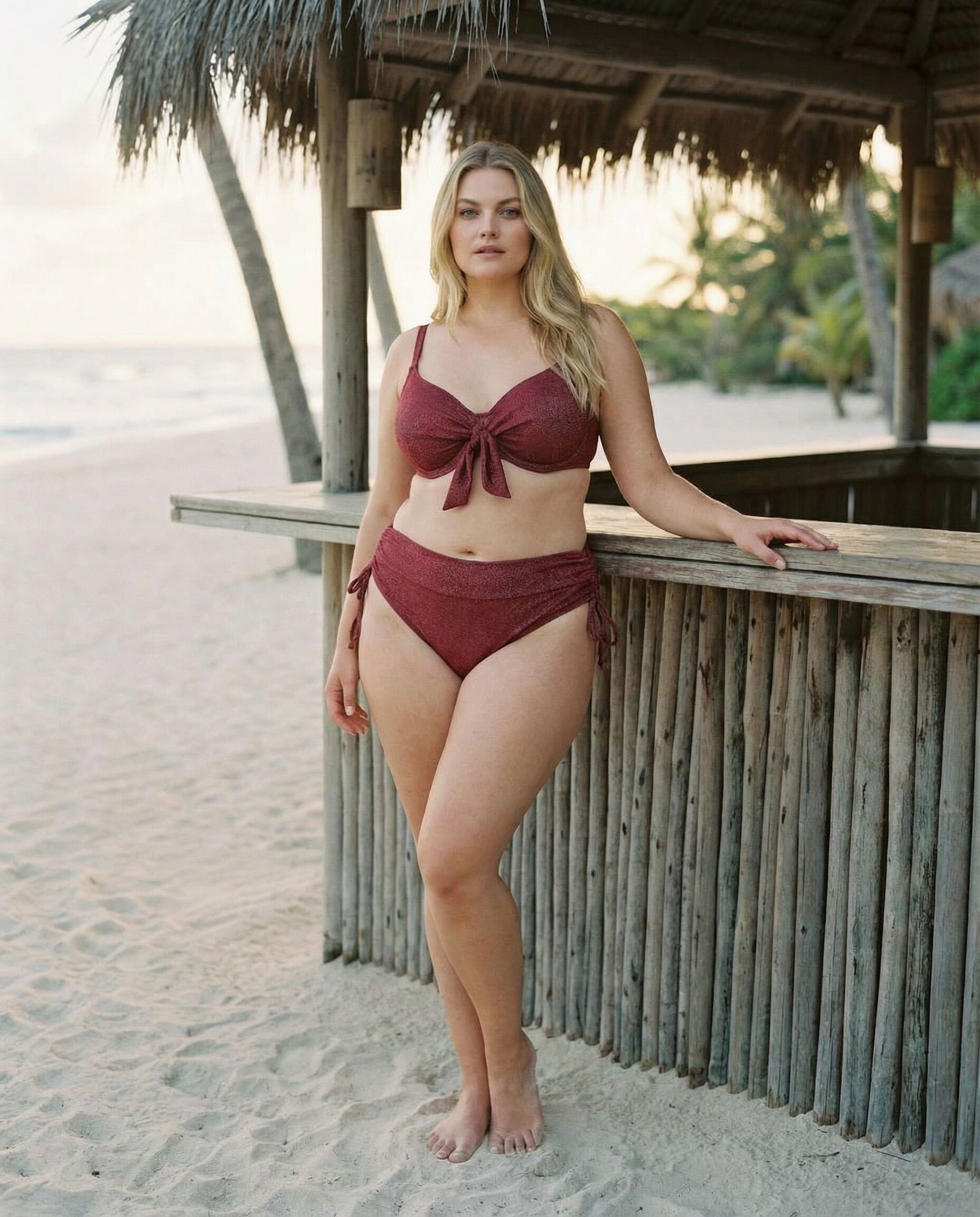 D985A - Women's Bordeaux Swimsuit