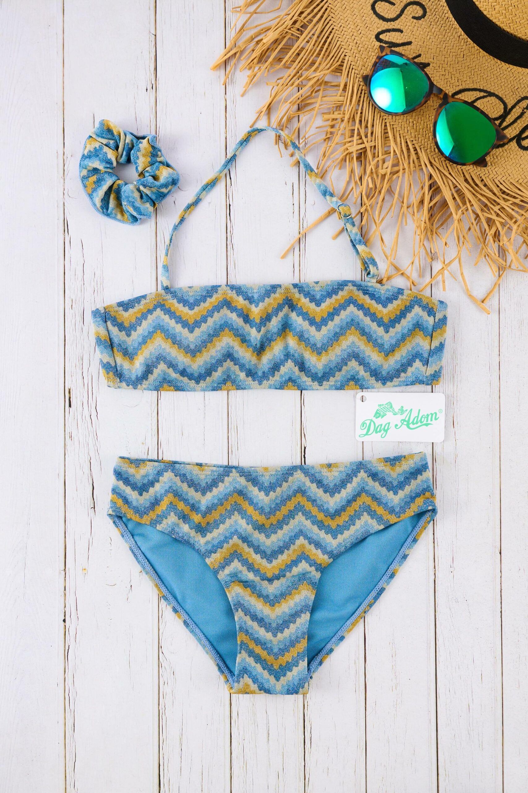 D117AI - Children's Swimsuit Blue