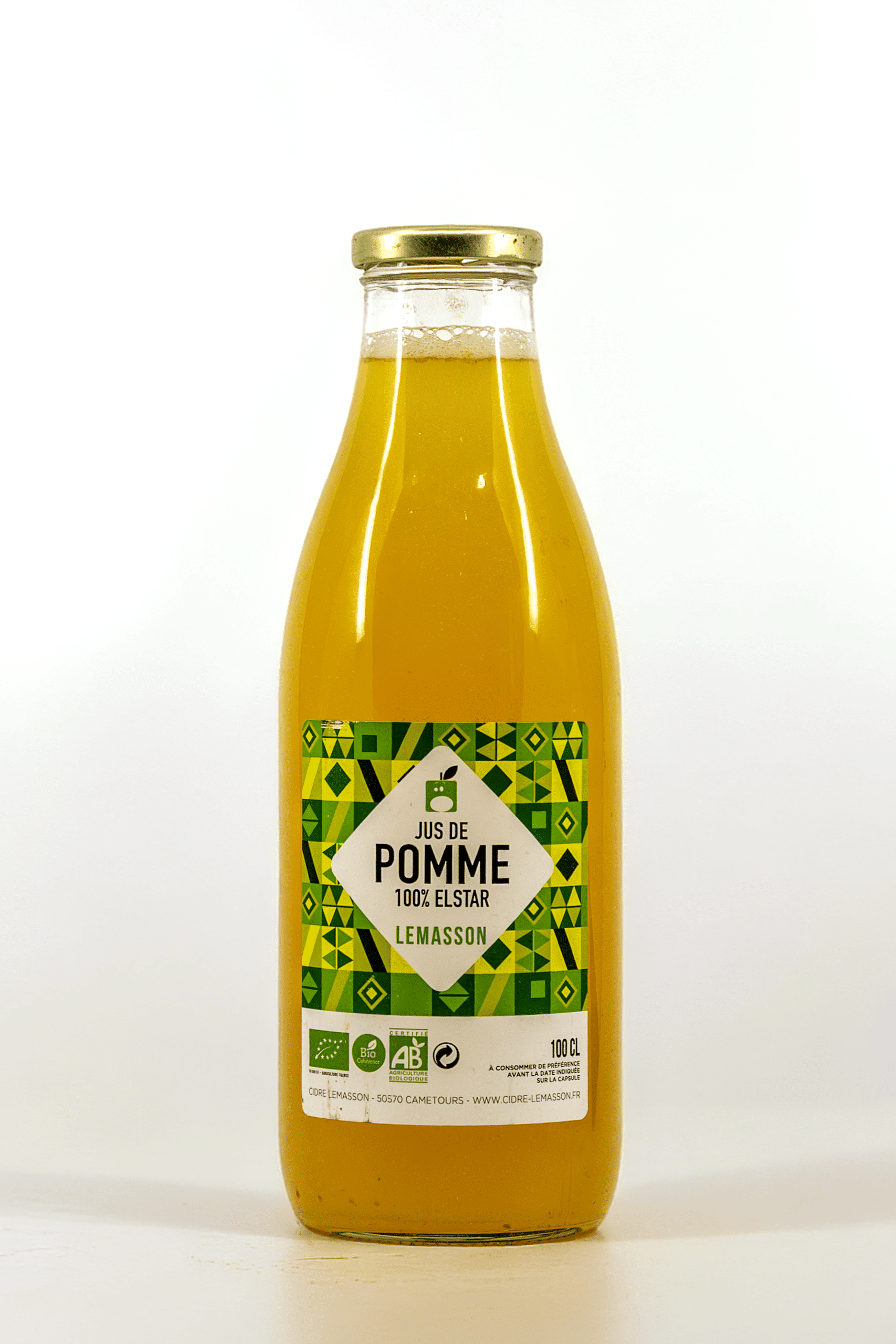 Jus de pomme bio 100% Elstar, 100 cl