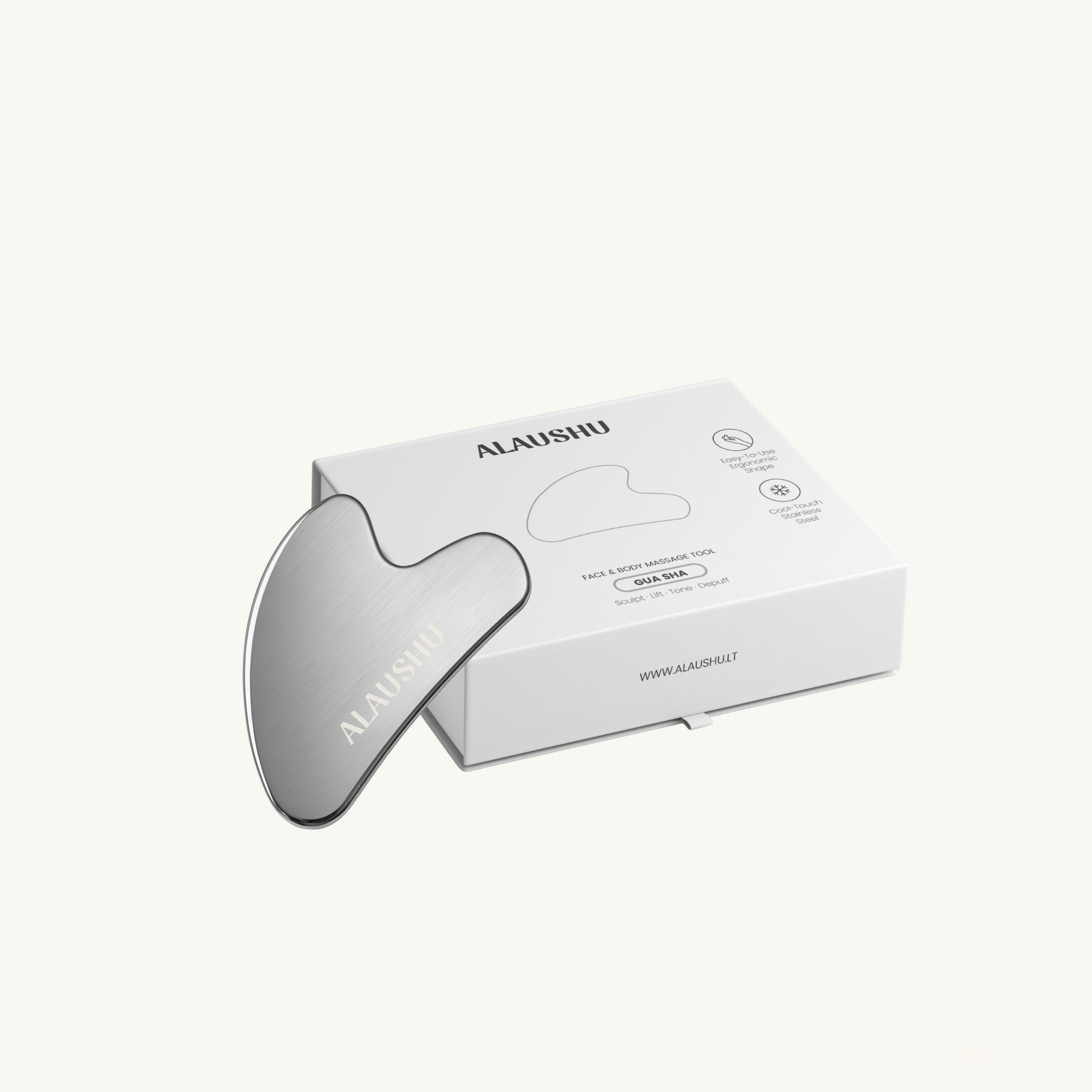 ALAUSHU® stainless steel Gua sha