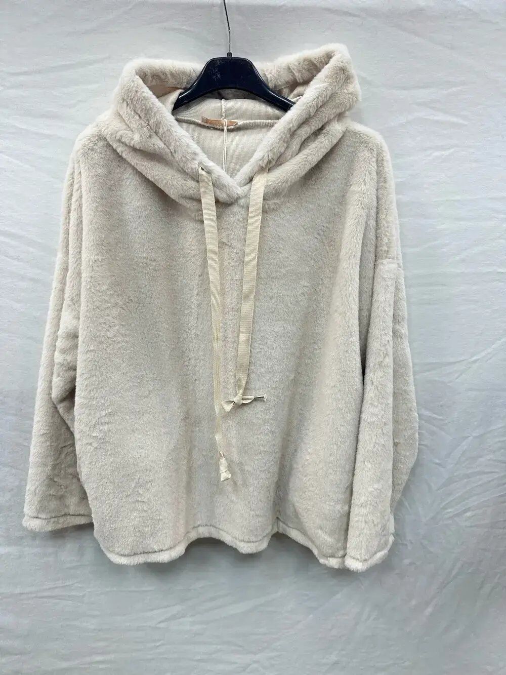 Plush Hooded Sweatshirt
