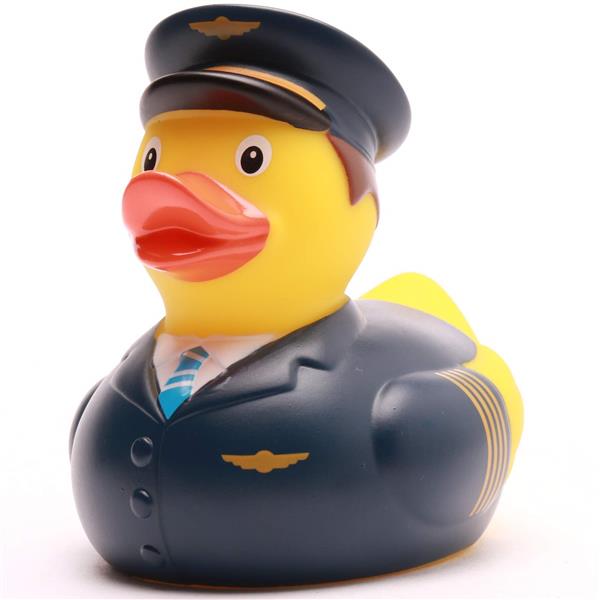 Piloten Badeente - Gummiente