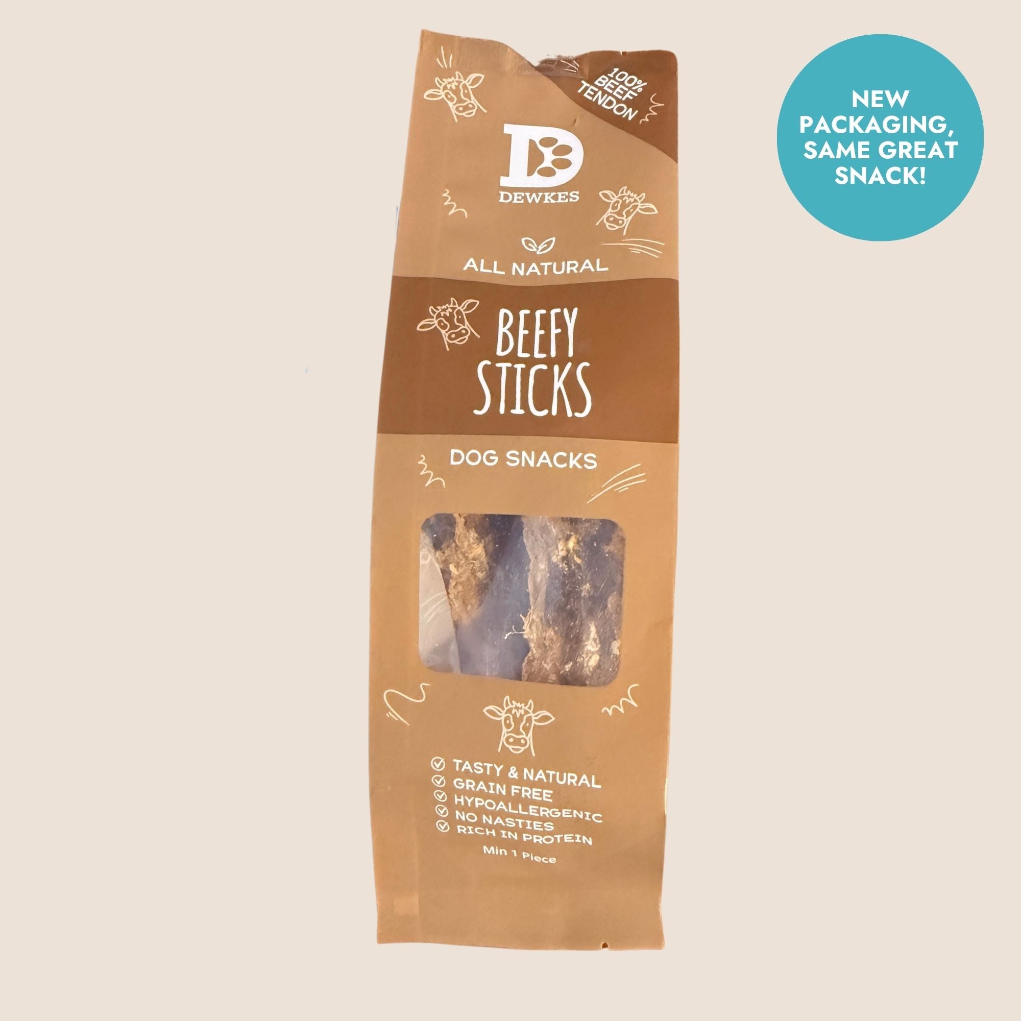 Golosinas para perros Beefy Stick - Paquetes múltiples comerciales