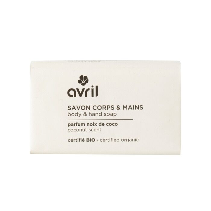 Coconut body and hand soap - 100g - certified organic