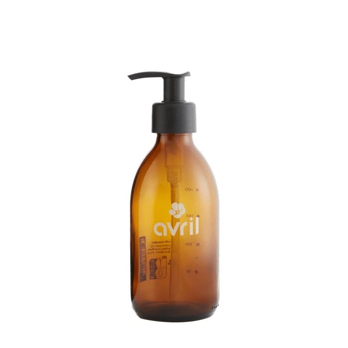 250ml amber glass refillable bottle