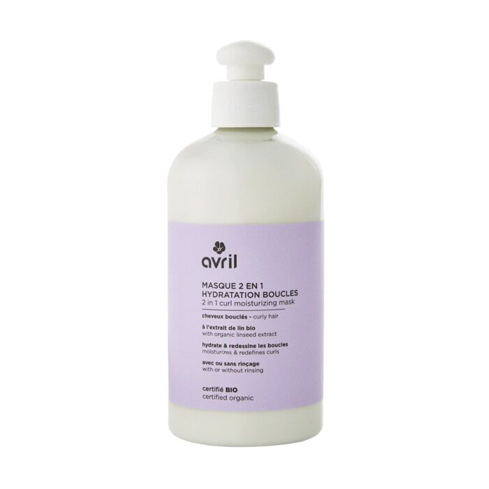 2-in-1 Hydrating Curl Mask 300ml, Certified Organic