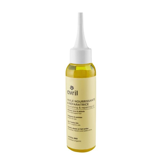 Aceite nutritivo y reparador 100 ml, certificado orgánico.