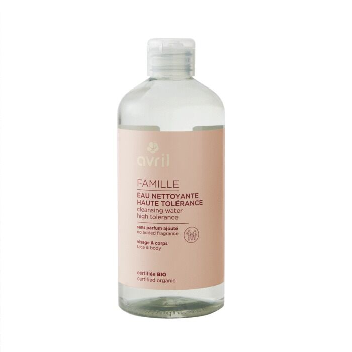 High-tolerance cleansing water 500ml - Certified organic