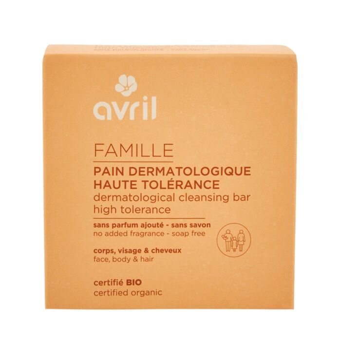 High-tolerance dermatological soap 110g - Certified organic