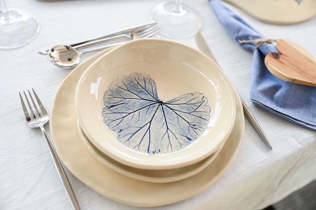 Soup/Pasta Plate in Cobalt Blue - Primavera